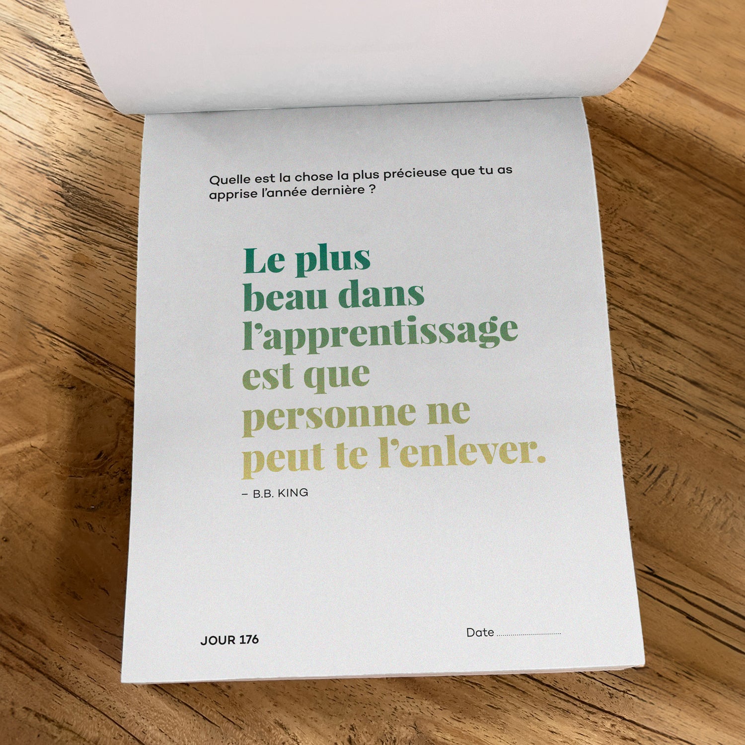 Calendrier détachable Jour après Jour