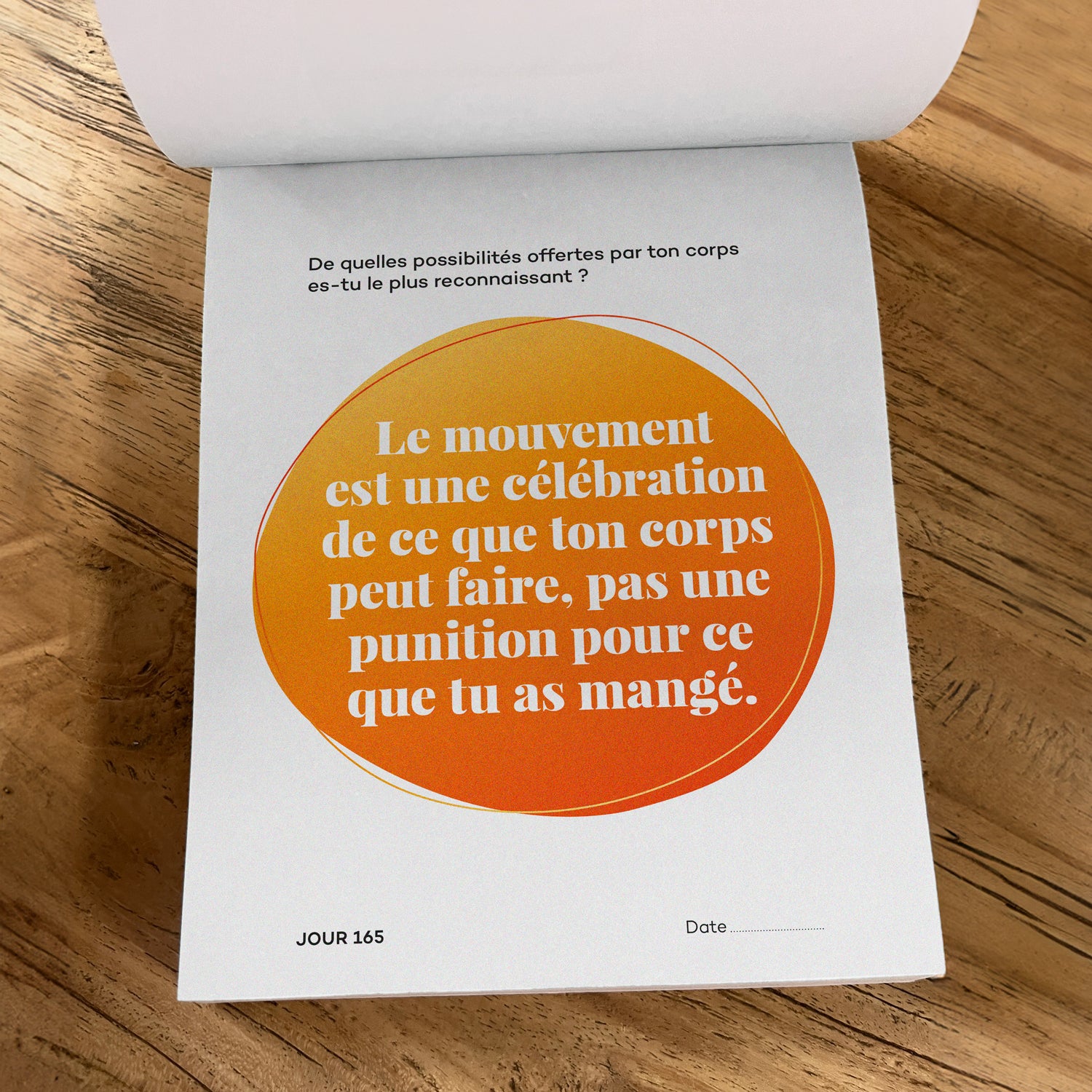 Calendrier détachable Jour après Jour