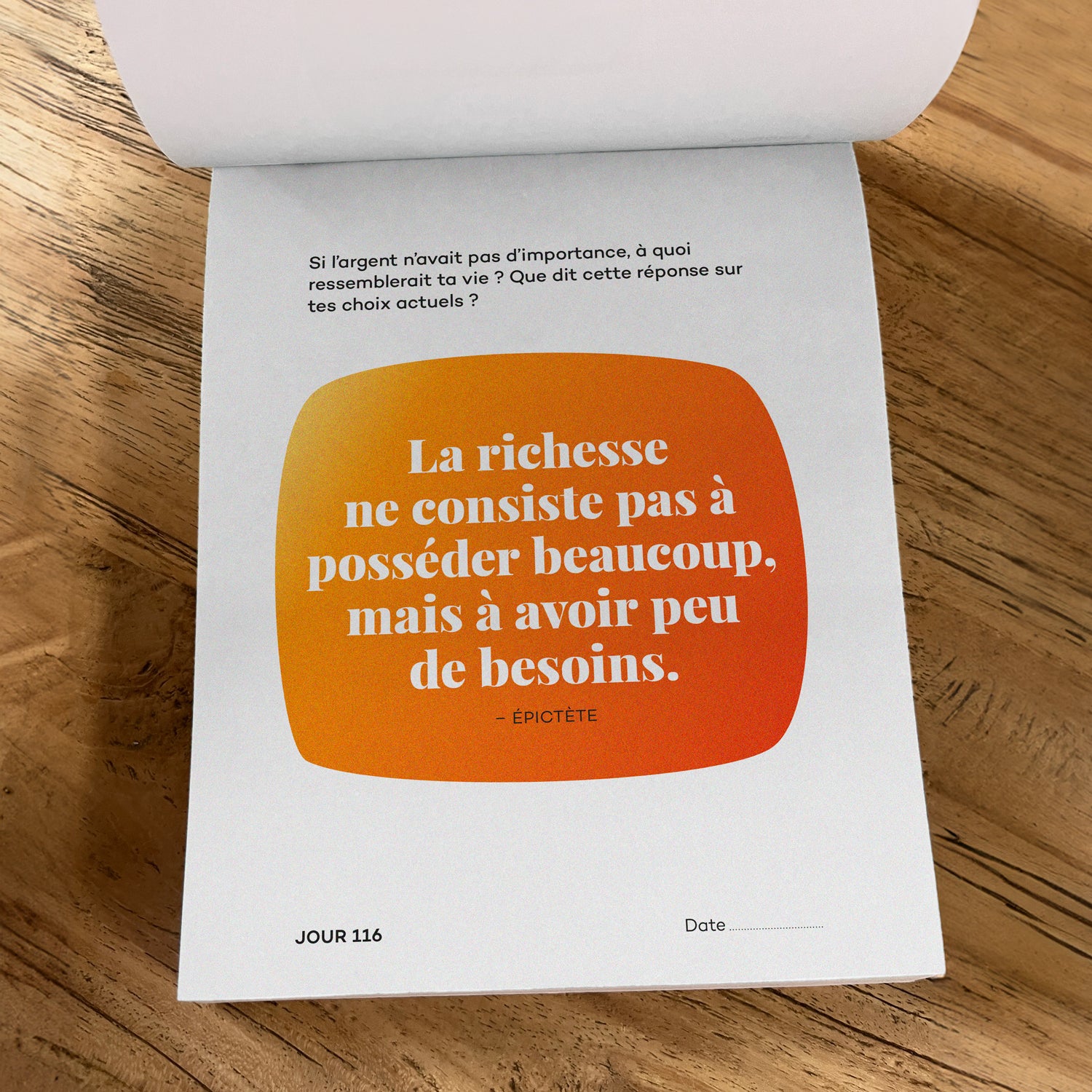 Calendrier détachable Jour après Jour