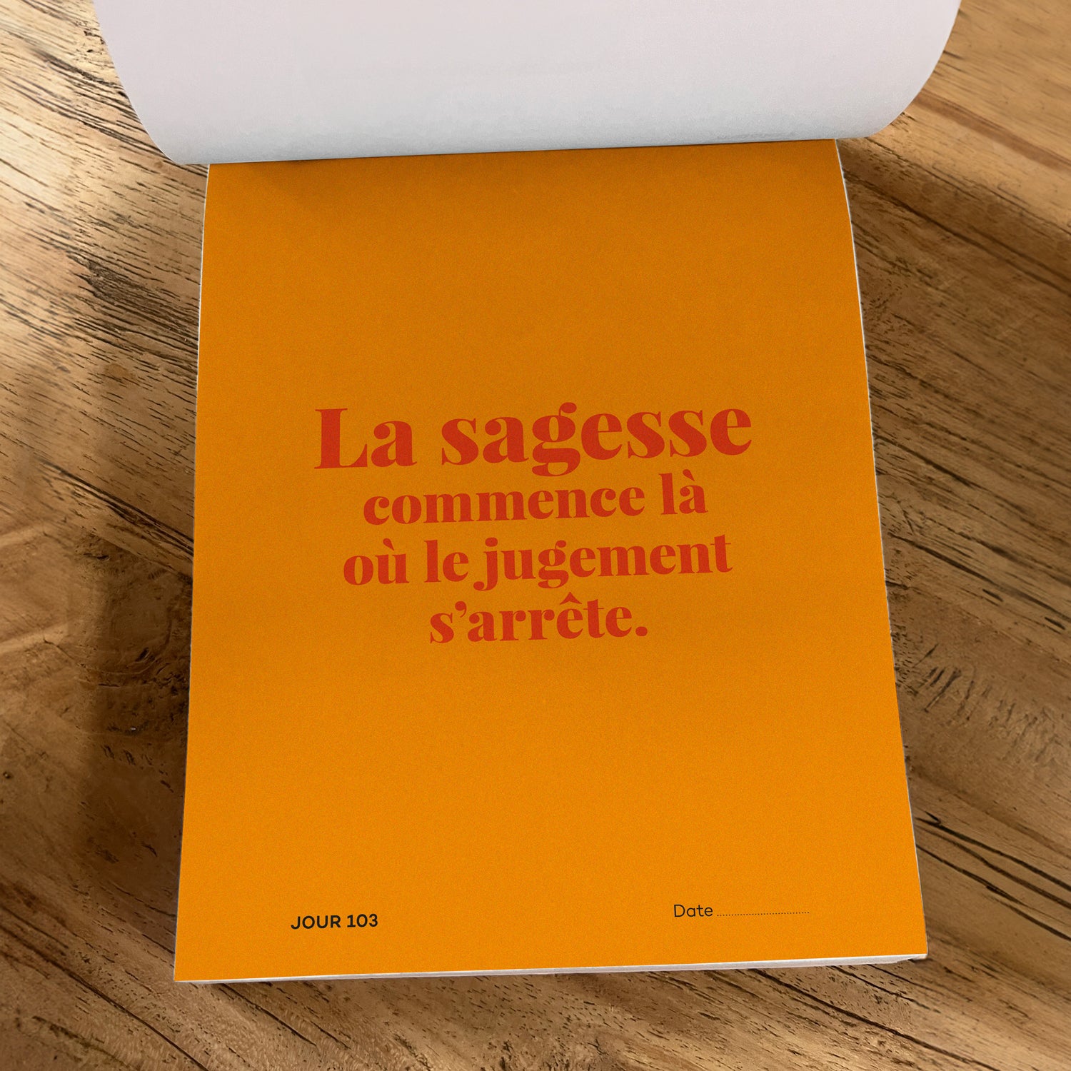 Calendrier détachable Jour après Jour