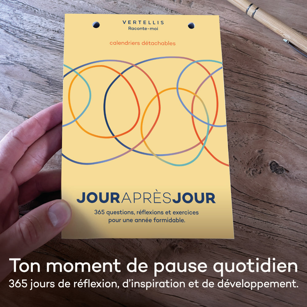 Calendrier détachable Jour après Jour