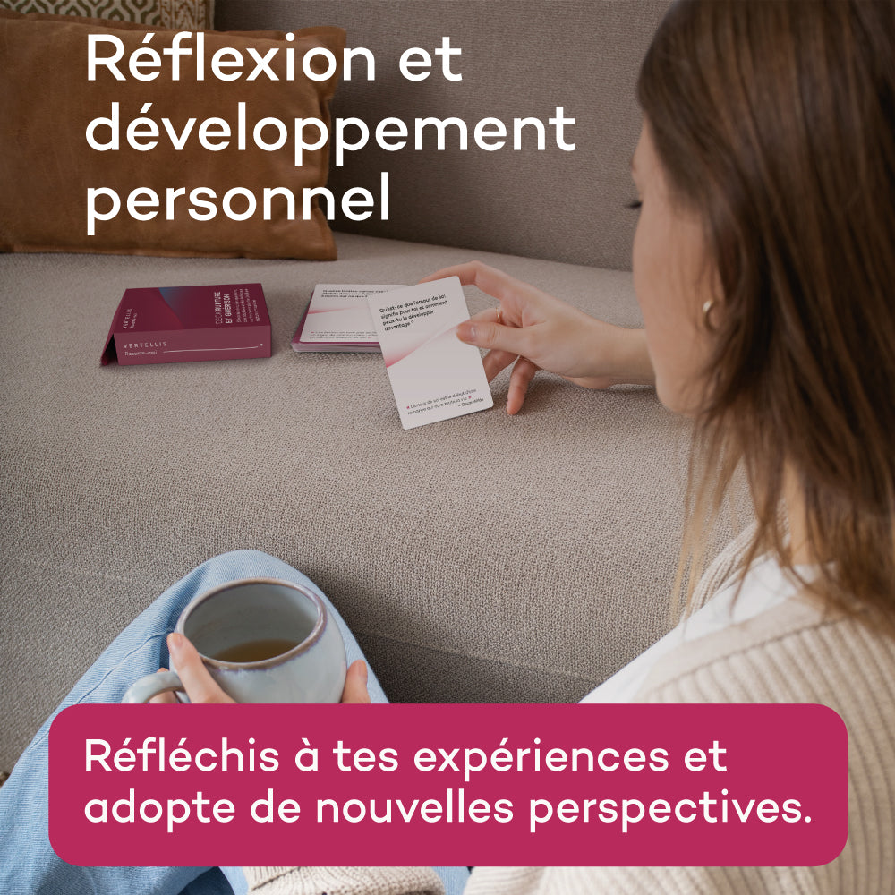 Deck Rupture et Guérison - 60 cartes avec des questions et des défis pour sortir encore plus fort(e) d'une rupture amoureuse