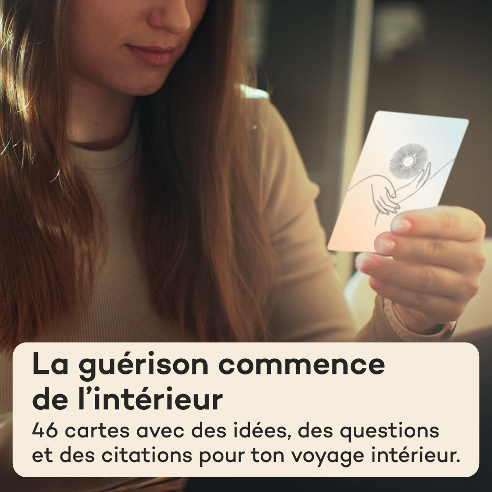 Deck de guérison - 46 questions et des citations pour la guérison, la compréhension et la résilience