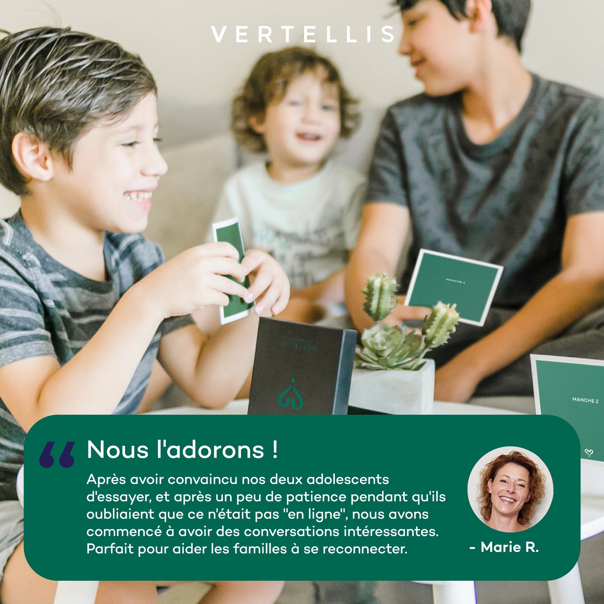 Édition Famille  - Parents & Enfants - questions significatives pour plus de convivialité et de profondeur