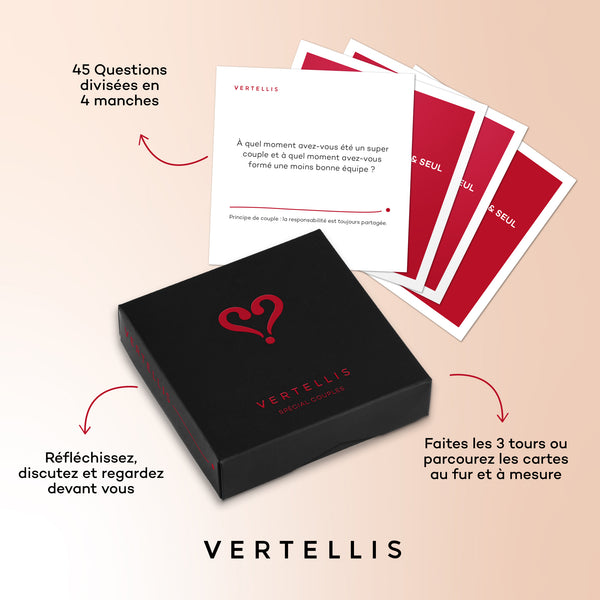 Vertellis Édition Couples - Pour tous les couples - questions puissantes pour plus de connexion et d'amour