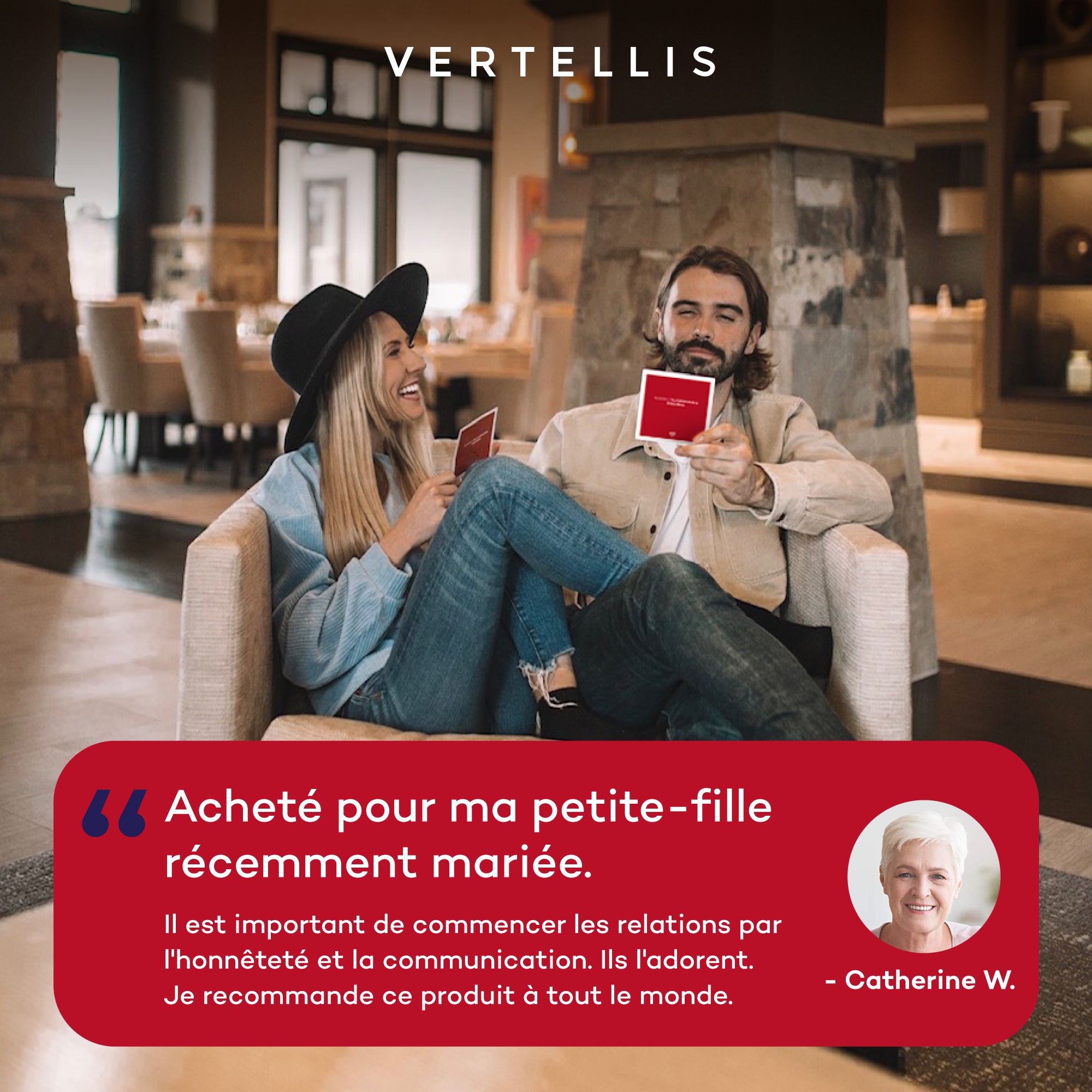 Vertellis Édition Couples - Pour tous les couples - questions puissantes pour plus de connexion et d'amour