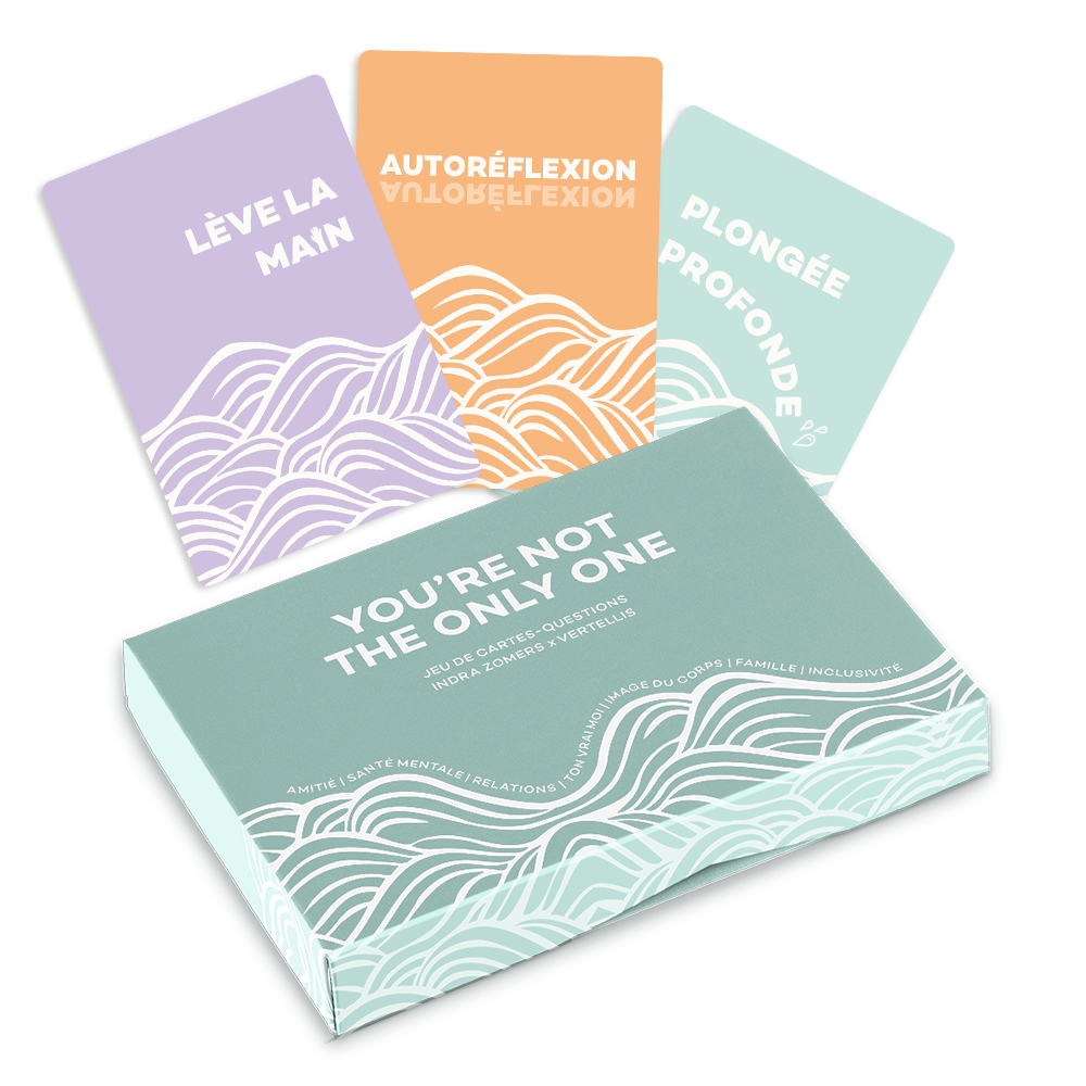 You're not the only one - Le jeu de cartes de questions qui transforme la communication entre adolescents, parents et enseignants