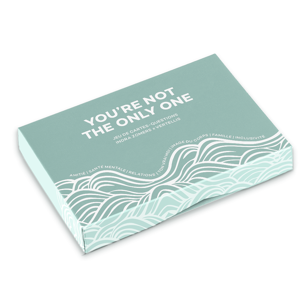 You're not the only one - Le jeu de cartes de questions qui transforme la communication entre adolescents, parents et enseignants